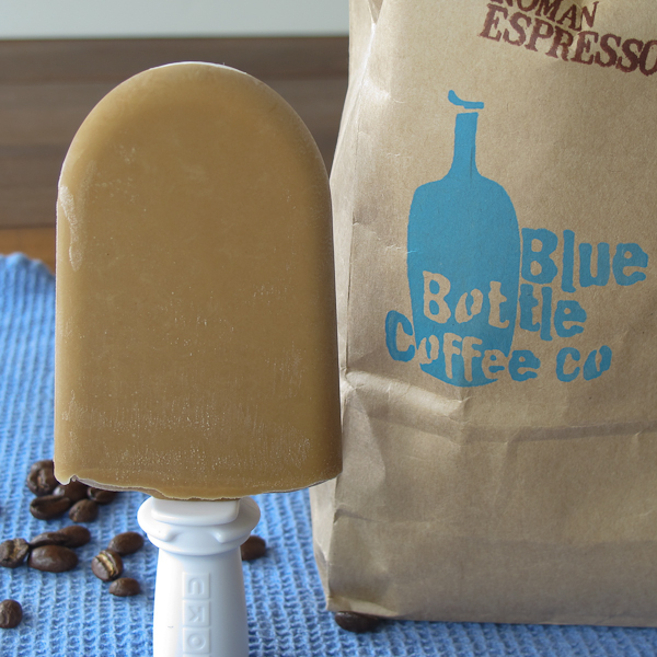 DailyWaffle.com Zoku Popsicle Maker: Blue Bottle Macchiato Pops