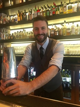 Paul Martin's head bartender and San Mateo native Ryan.