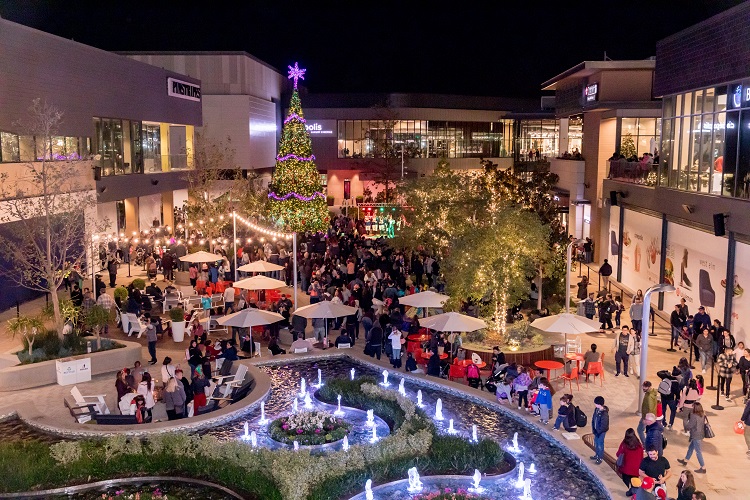 Pictures of Park Meadows Mall at Christmas