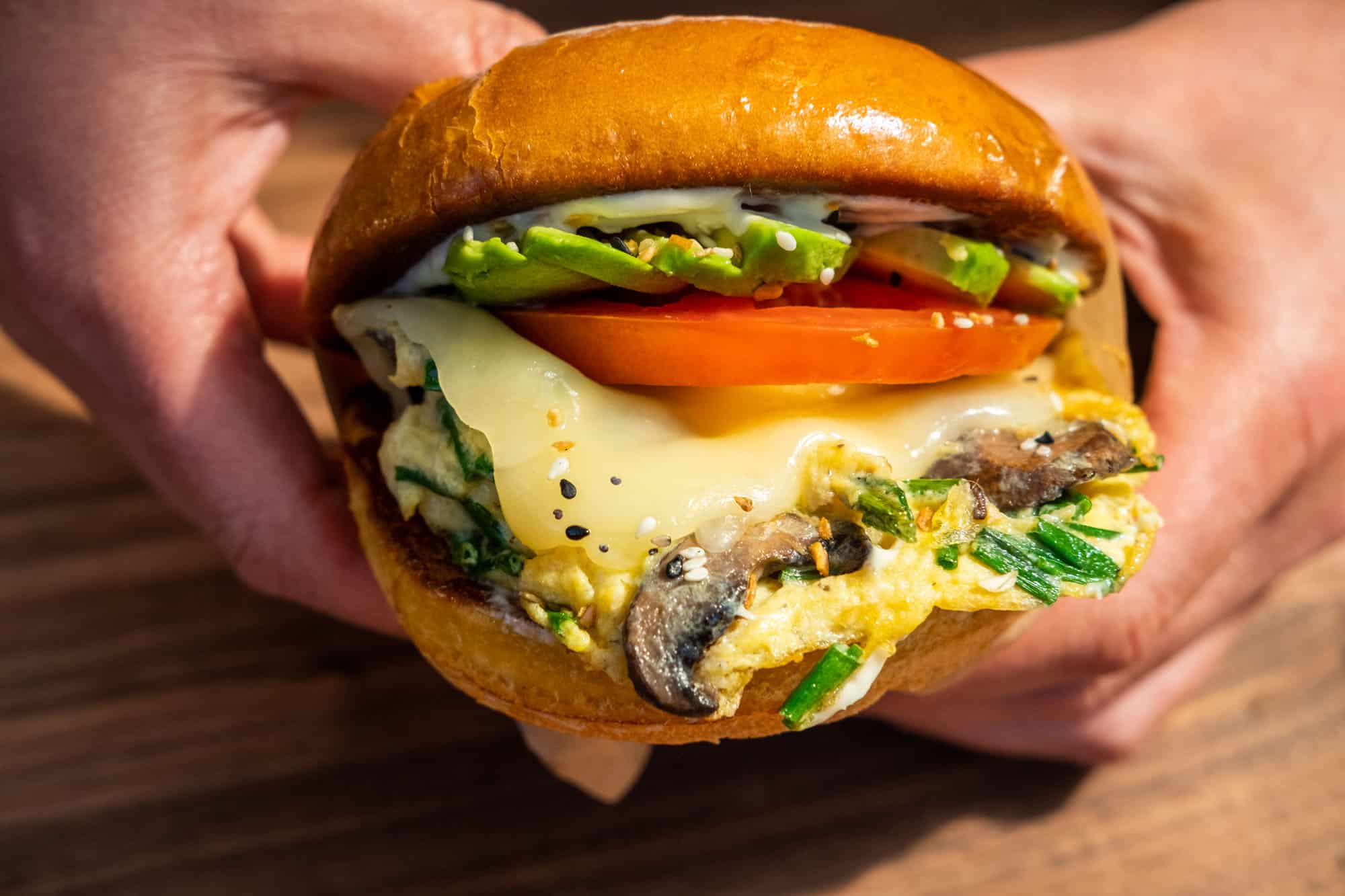 ROAM Burgers Breakfast San Mateo 